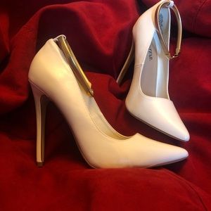 High Heels Stiletto White Size 9
